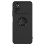 Θήκη Finger Grip με Βάση Στήριξης Δαχτυλίδι για Xiaomi Poco X4 Pro 5G - Μαύρο
