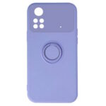 Θήκη Finger Grip με Βάση Στήριξης Δαχτυλίδι για Xiaomi Poco X4 Pro 5G - Μωβ