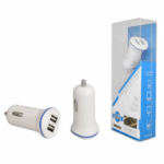 Φορτιστής Αυτοκινήτου με 2 Θύρες Φόρτισης DALESH 3.1A dls-c28u - Λευκός