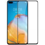 Tempered Glass FULL GLUE για Huawei P40 - Μαύρο Πλαίσιο