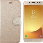 Θήκη Book Style για Samsung  j7 2017 - Χρυσό