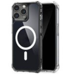 Θήκη TPU Σιλικόνης 1.5mm με Ενισχυμένες Γωνίες και MagSafe για iPhone 16 Pro Max - Διάφανο