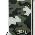 Σκληρή Θήκη Guess με Ενισχυμένες Γωνίες για iPhone 11 Με Λουρί - Camo Πράσινο