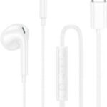 Hoco DM46 In-ear Handsfree Ακουστικά με Βύσμα Type-C - Λευκό