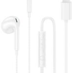 Hoco DM46 In-ear Handsfree Ακουστικά με Βύσμα Lightning - Λευκό