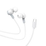 Hoco M86 In-ear Handsfree Ακουστικά με Βύσμα Type-C / USB-C - Λευκό