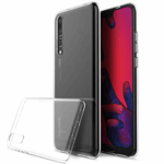 Θήκη TPU Σιλικόνης για Huawei P20  - Διάφανη