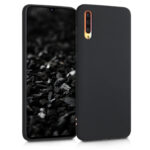 Oem Back cover soft matte tpu Case για Samsung Galaxy A70 A705 - Black