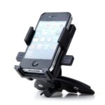 Βάση Κινητού Αυτοκινήτου για Υποδοχή CD HX-M-X10 - Μαύρο Κόκκινο