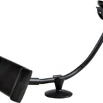 Βάση Αυτοκινήτου με βεντούζα και μακρύ Βραχίονα για Κινητά 3.5 έως 5 ίντσες ή Tablet 9 έως 10 ίντσες - Μαύρο