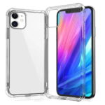 Θήκη TPU Σιλικόνης GREEN ON με Ενισχυμένες Γωνίες για iPhone 11 - Διάφανη