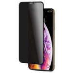 Privacy Tempered Glass / Τζαμάκι Προστασίας για iPhone XR / 11 - Φιμέ Μαύρο