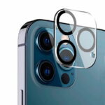 Tempered Glass / Τζαμάκι Προστασίας Κάμερας για iPhone 13 Pro - Διάφανο με Μαύρο Περίγραμμα