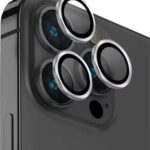 Tempered Glass / Προστατευτικά Τζαμάκια Κάμερας για iPhone 16 Pro / 16 Pro Max - Σκούρο Γκρί