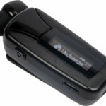 iXchange UA51 Pro Ανασυρόμενο In-ear Bluetooth Handsfree με Οθόνη LCD, Δόνηση, 11 ώρες Ομιλία και 13 ώρες Μουσική - Μαύρο