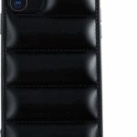 Θήκη TPU Σιλικόνης Buffer για iPhone 12 - Μαύρο Ματ