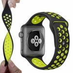 Λουράκι για Apple Watch 38 mm BIKSON - Φωσφοριζέ Πράσινο