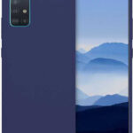 Θήκη TPU Σιλικόνης με Υφασμάτινη Επένδυση για Samsung Galaxy M31s - Μπλε