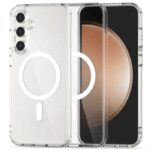 Θήκη TPU Σιλικόνης 1.5mm με Ενισχυμένες Γωνίες και MagSafe για Samsung Galaxy S23 - Διάφανο