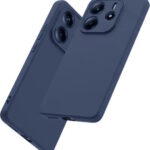 Θήκη TPU Σιλικόνης για Xiaomi Redmi Note 14 5G - Σκούρο Μπλε