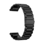 Hoco Universal Μεταλλικό Λουράκι Μπρασελέ για Ρολόι Smartwatch 22mm - Μαύρο