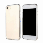 Θήκη TPU Σιλικόνης MSD για iPhone X / XS - Διάφανη Χρυσή