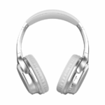 Moxom Bass Ακουστικά Bluetooth Fm  Micro-SD Mp3  B5.0  Αποσπώμενο Καλώδιο MX-WL16 - Ασημί