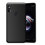 Θήκη TPU Σιλικόνης για Xiaomi Redmi Note 5 - Μαύρη Ματ
