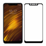 Full Glue Tempered Glass - Τζαμάκι Προστασίας για Pocophone F1 - Μαύρο Πλαίσιο