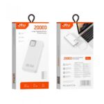 Otu Power Bank 20000 mah με Οθόνη  USB / TYPE-C / Micro USB - Λευκό