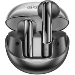 Qcy Ailypods Clear - Semi-ear 13mm Driver. Wind Cancel Enc για Calls. Ncvm και Air Case TWS BT - Μαύρο 6957141408933