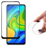 Tempered Glass WOZINSKY FULL GLUE Nano Flexi Hybrid για Xiaomi Redmi Note 9 - Μαύρο Πλαίσιο