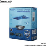 Remax Ασύρματος Φορτιστής Qi Pad 15W Συμβατός με Magsafe - Μαύρος RP-W31