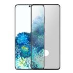 Tempered Glass με Μεμβράνη στο Δακτυλικό Αποτύπωμα για Samsung Galaxy S24 - Μαύρο Πλαίσιο