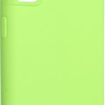 Θήκη TPU Σιλικόνης με Υφασμάτινη Επένδυση για Samsung Galaxy S21 - Πράσινο