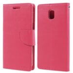 θήκη Book Style για Samsung J5 2017 - Φούξια