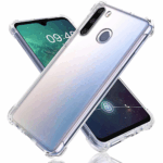 Θήκη TPU Σιλικόνης με Ενισχυμένες Γωνίες για Samsung A21s - Διάφανη