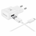 Σετ Φορτιστής 2A και Καλώδιο SAMSUNG EP-TA200 Fast Charge Micro Usb - Λευκό