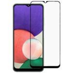 Tempered Glass FULL GLUE για Samsung Galaxy A22 4G - Μαύρο Πλαίσιο