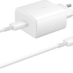 Samsung Φορτιστής και Καλώδιο USB-C 45W - Λευκό EP-TA845 Retail