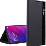 Θήκη Clear View για Xiaomi Redmi Note 7 - Μαύρη