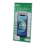 Tempered glass 9D Ceramic FULL GLUE για Xiaomi Redmi Note 14 Pro 4G / 5G - Μαύρο Πλαίσιο