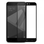 Full Glue Full Cover Tempered Glass - Τζαμάκι Προστασίας για Redmi 4x - Μαυρο