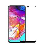 Full Glue Tempered Glass για Galaxy A70 - Μαύρο Πλαίσιο