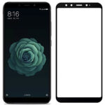 Tempered Glass - Τζαμάκι Προστασίας FULL GLUE για Xiaomi Mi A1 / 5x - Μαύρο Πλαίσιο