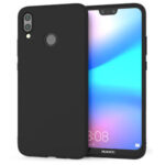Θήκη TPU Σιλικόνης για Huawei P20 Lite - Μαύρη
