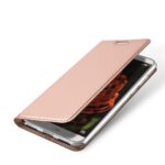 Θήκη Dux Premium Book Style για Huawei Y6 2018 - Rose Gold