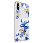 Θήκη TPU Σιλικόνης για iPhone X - Blue Flowers