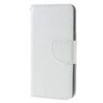Θήκη Πορτοφόλι (Συνθ.Δέρμα) με βάση στήριξης για Huawei P8 Lite - Λευκό