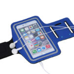 Θήκη Κινητού για Τρέξιμο 4.7 Ίντσες - ArmBand Σκούρη Μπλε